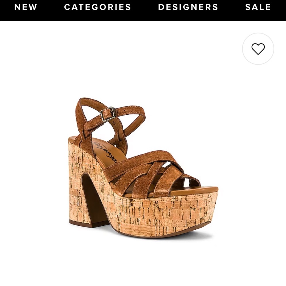 Womens free people platform sandal - Picture 2 of 9